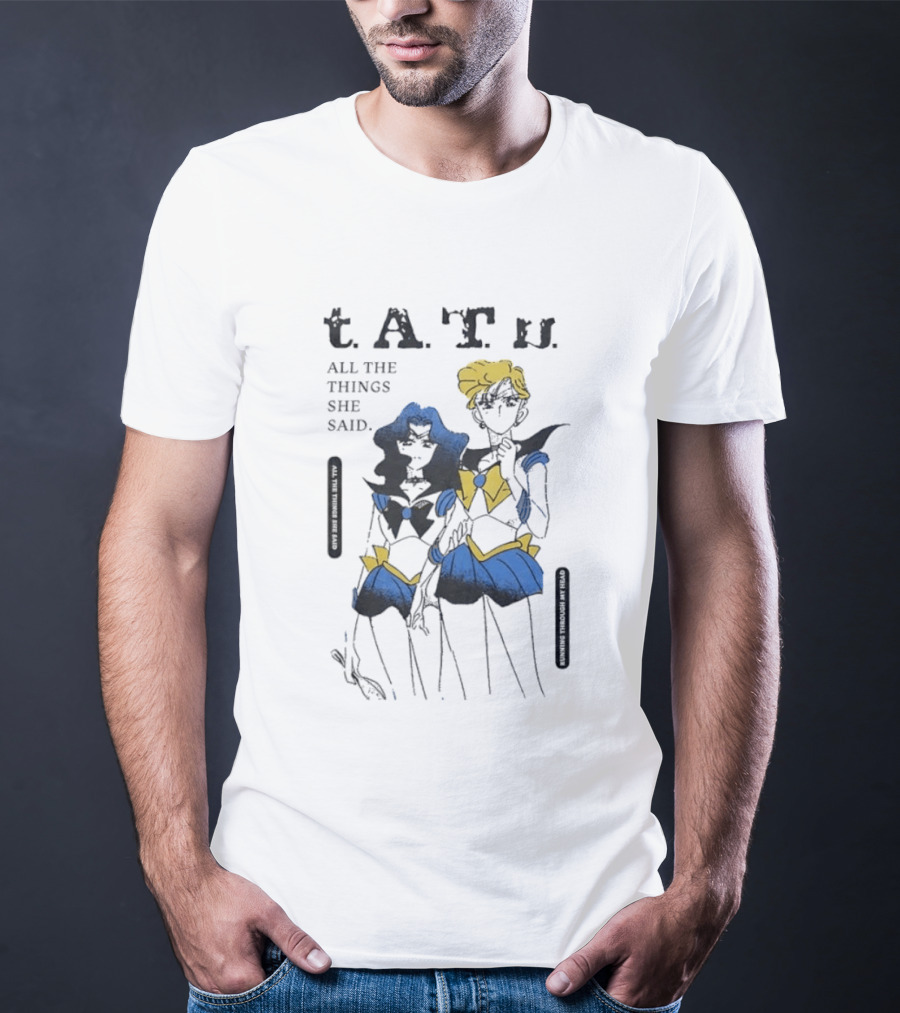 T.A.T.u. All The Things She Said Sailor Senshi T-Shirt