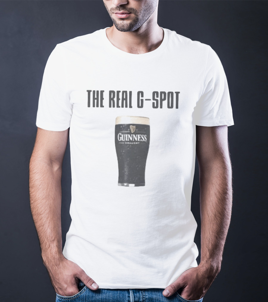 The Real G Spot Guinness Draught Beer T-Shirt