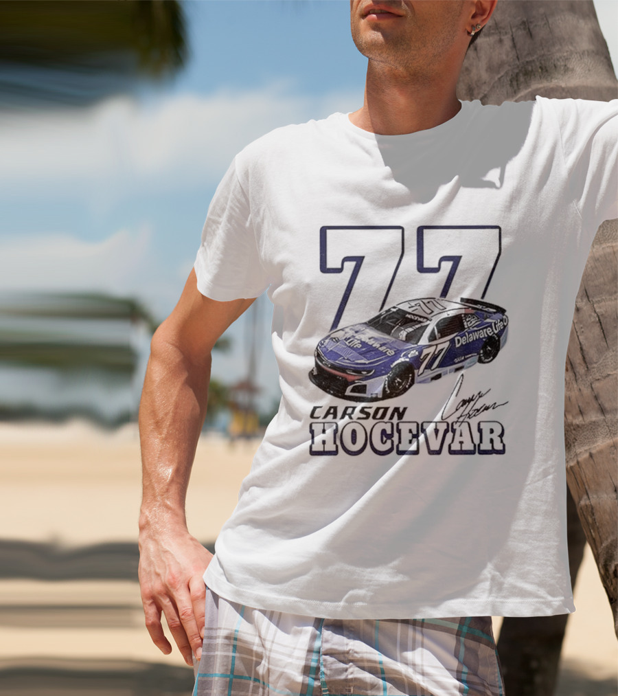 77 Carson Hocevar Nascar Racing Car T-Shirt
