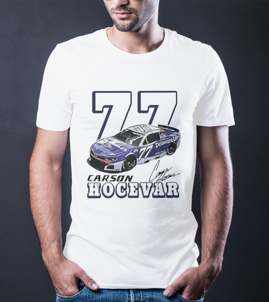 77 Carson Hocevar Nascar Racing Car T-Shirt
