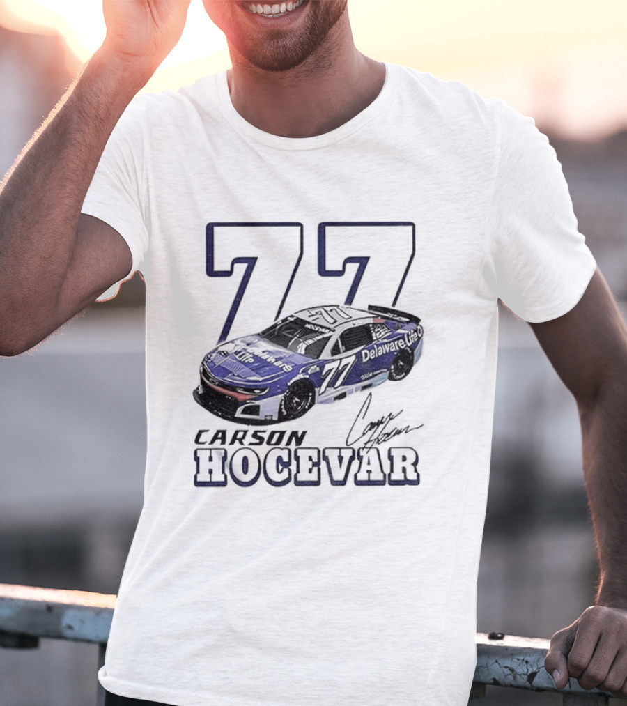 77 Carson Hocevar Nascar Racing Car T-Shirt