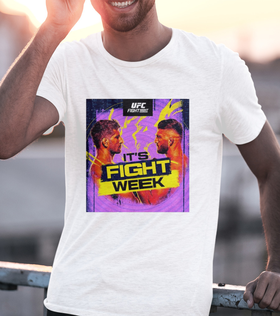 UFC Fight Night It's Fight Week Austin Showdown Giddy Up T-Shirt