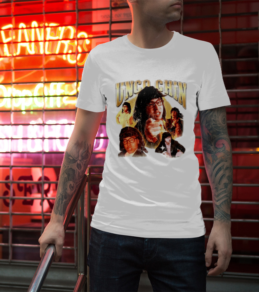 Unco Chin Bootleg Just Kidding Films Characters Compilation T-Shirt