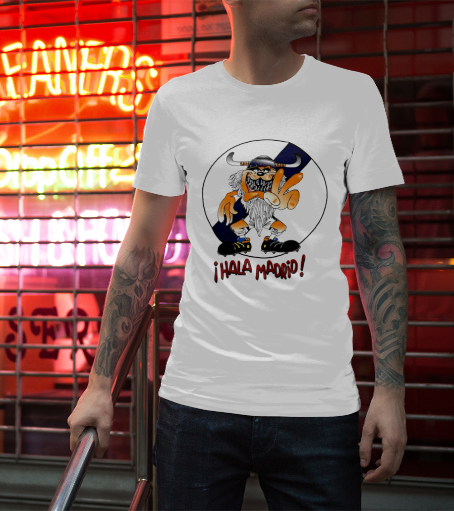 Viking Hala Madrid Real Madrid Club De Futbol Fan T-Shirt