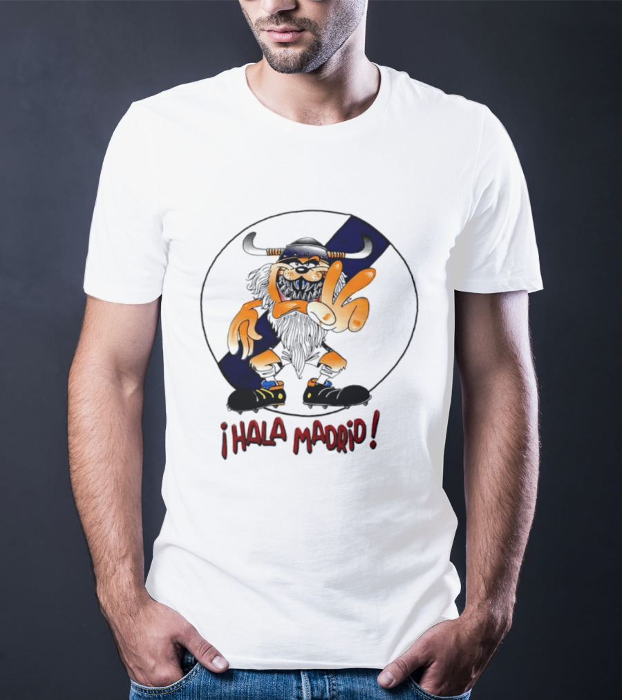 Viking Hala Madrid Real Madrid Club De Futbol Fan T-Shirt