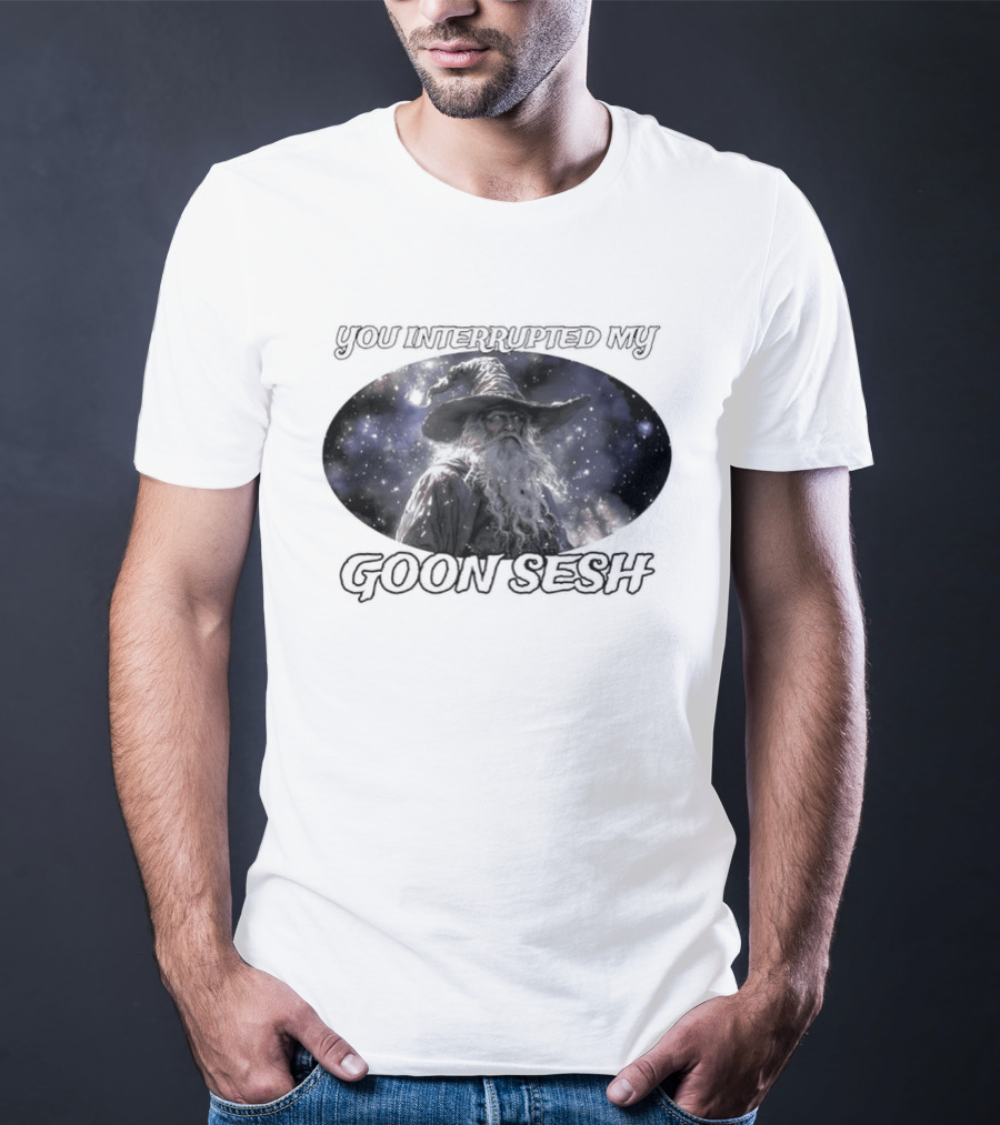 You Interrupted My Goon Sesh Wizard T-Shirt
