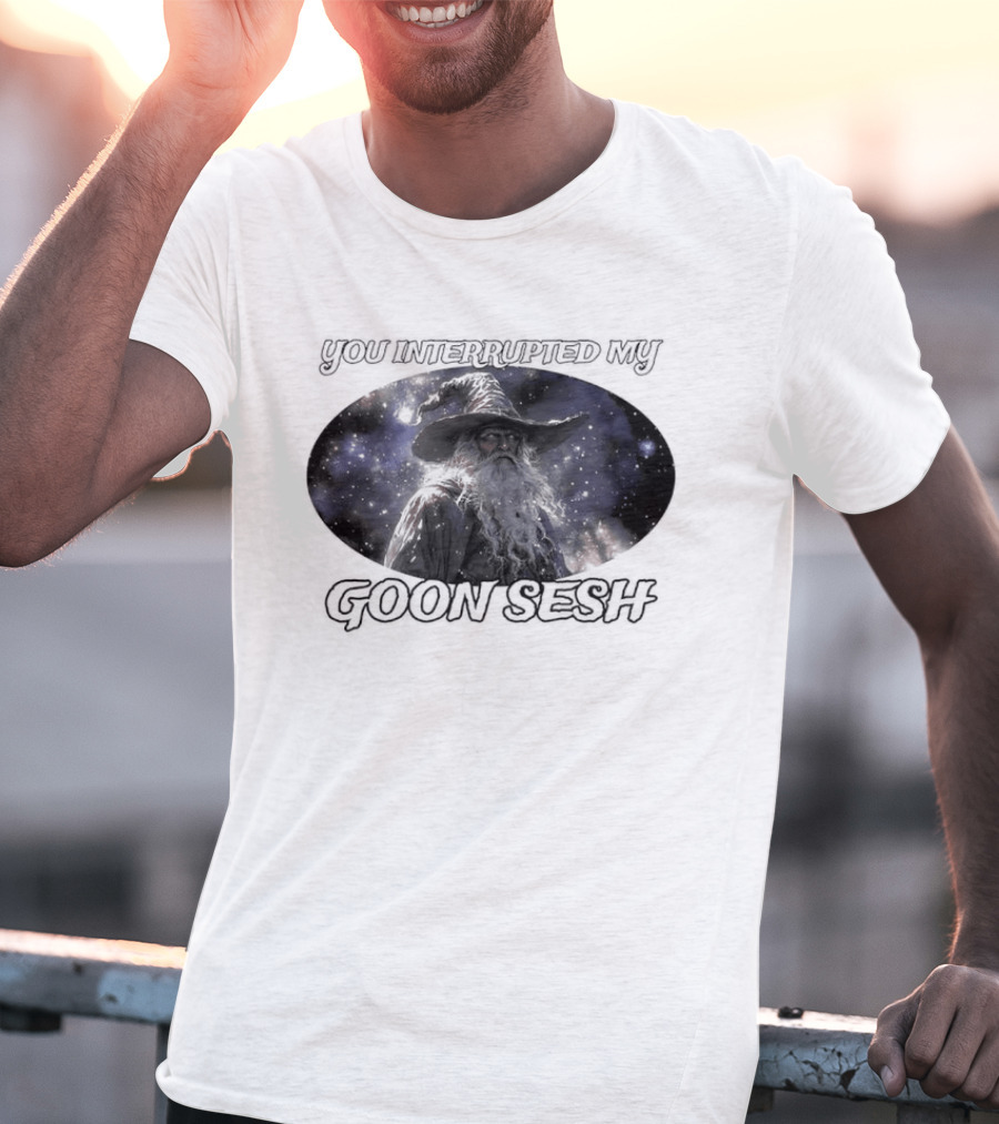 You Interrupted My Goon Sesh Wizard T-Shirt