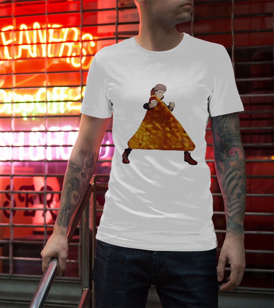 Yuji Itadori Dorito Jujutsu Kaisen Anime T-Shirt