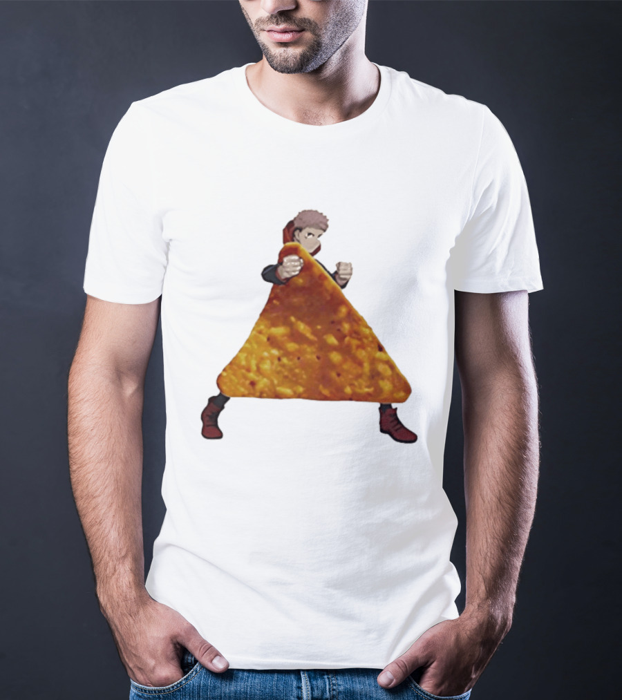 Yuji Itadori Dorito Jujutsu Kaisen Anime T-Shirt