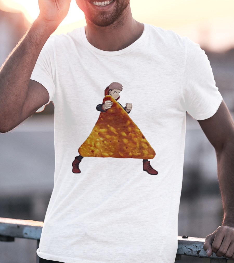 Yuji Itadori Dorito Jujutsu Kaisen Anime T-Shirt
