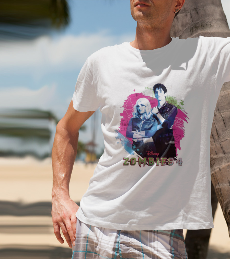 Zed And Addison Disney Zombies 4 Dawn Of The Vampires Movie T-Shirt