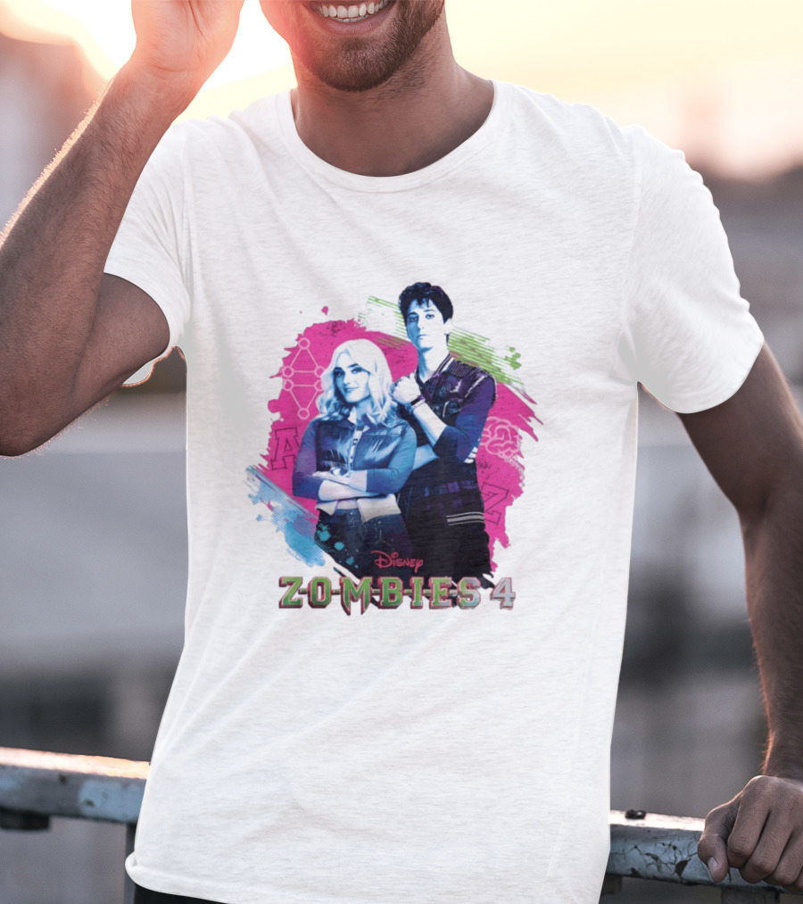 Zed And Addison Disney Zombies 4 Dawn Of The Vampires Movie T-Shirt