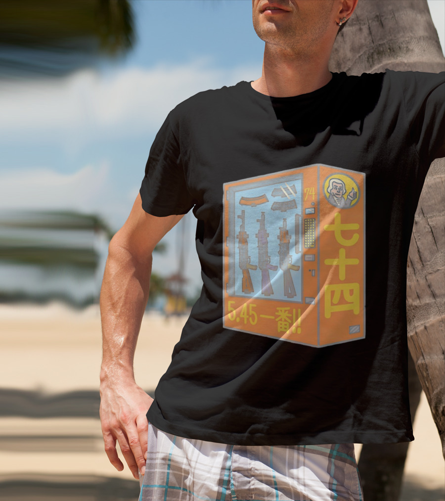 Vending Machine 74 Seven Four 5.45 Ichiban T-Shirt