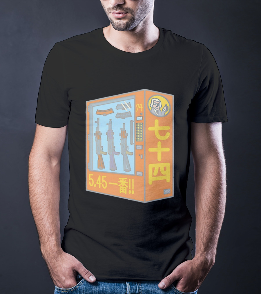 Vending Machine 74 Seven Four 5.45 Ichiban T-Shirt
