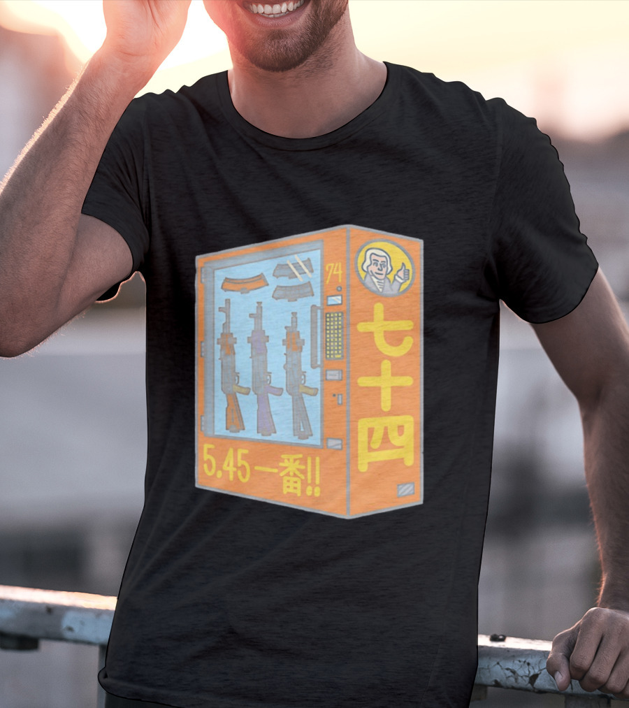 Vending Machine 74 Seven Four 5.45 Ichiban T-Shirt