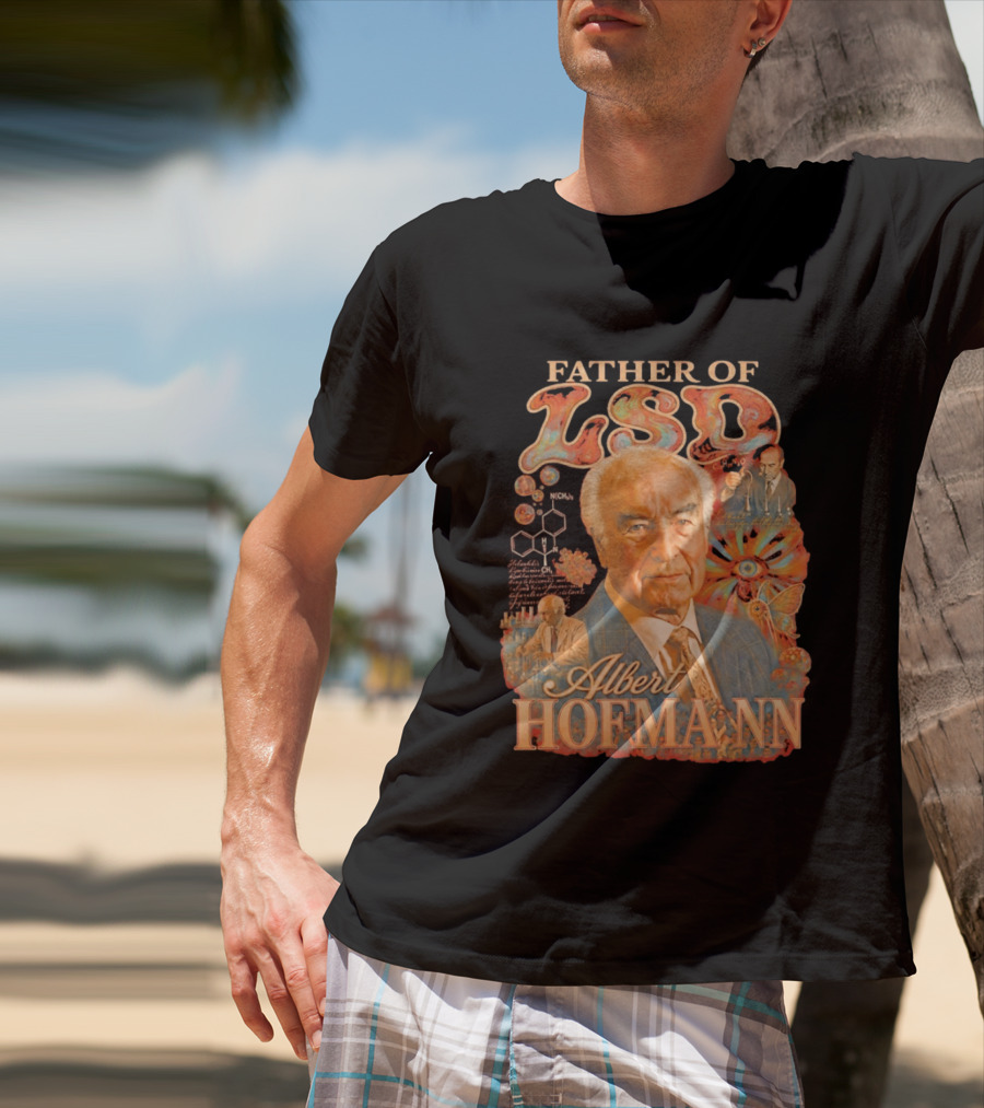 Father Of LSD Albert Hofmann Psychedelic T-Shirt