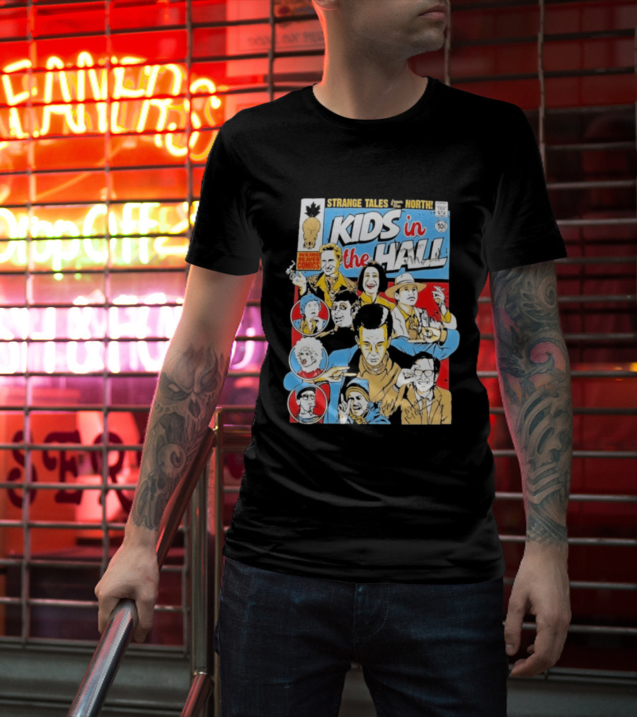 Weird Beaver Comics Strange Tales From The North Kids In The Hall T-Shirt
