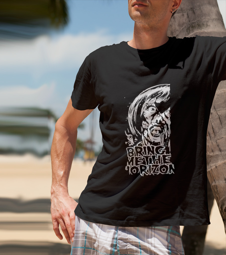 Bring Me The Horizon Distressed Zombie BMTH T-Shirt