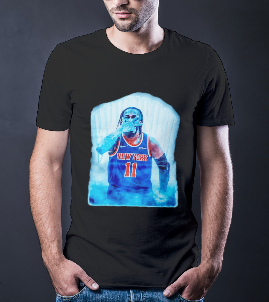 Jalen Brunson New York Knicks Number 11 NBA Basketball Player T-Shirt