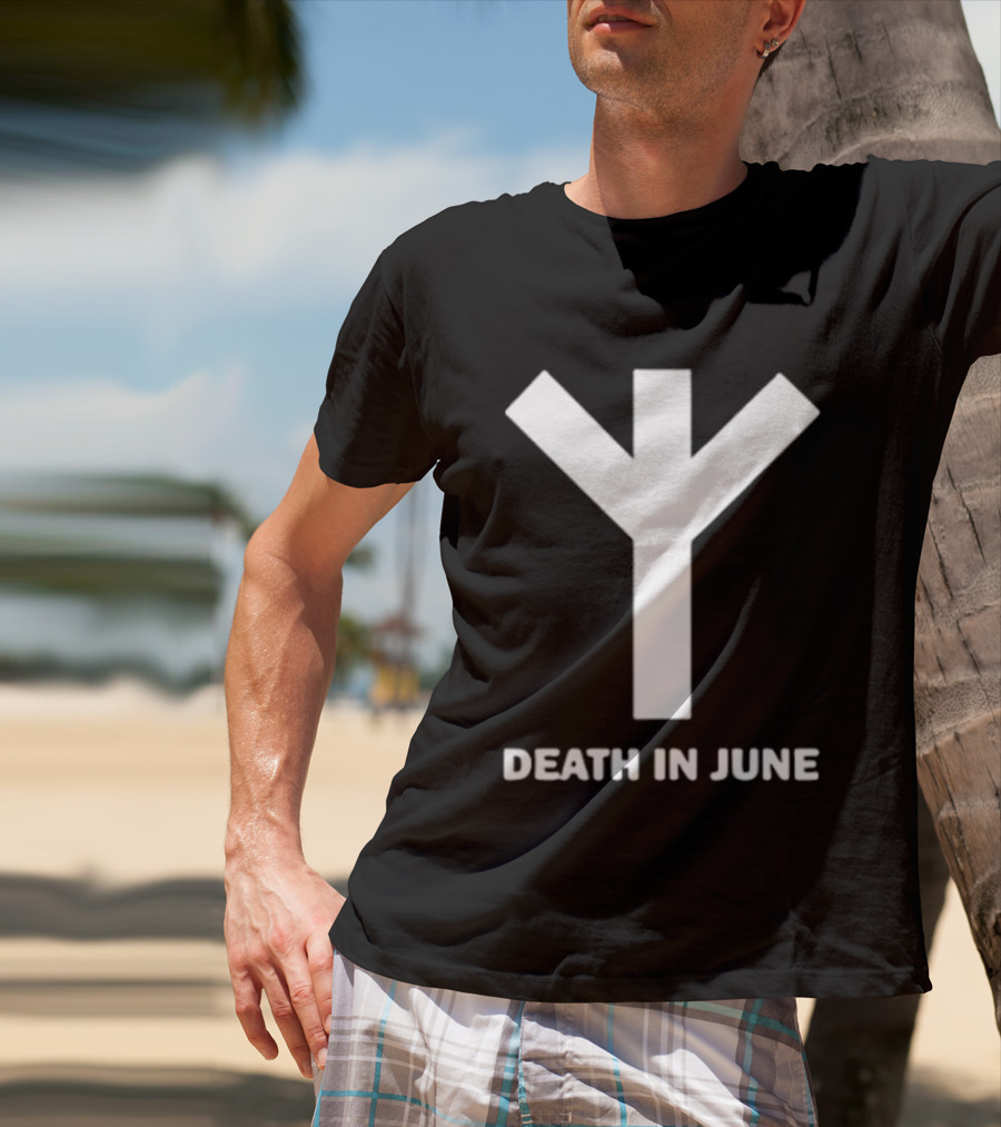 Death In June Neofolk Symbol Douglas Pearce T-Shirt