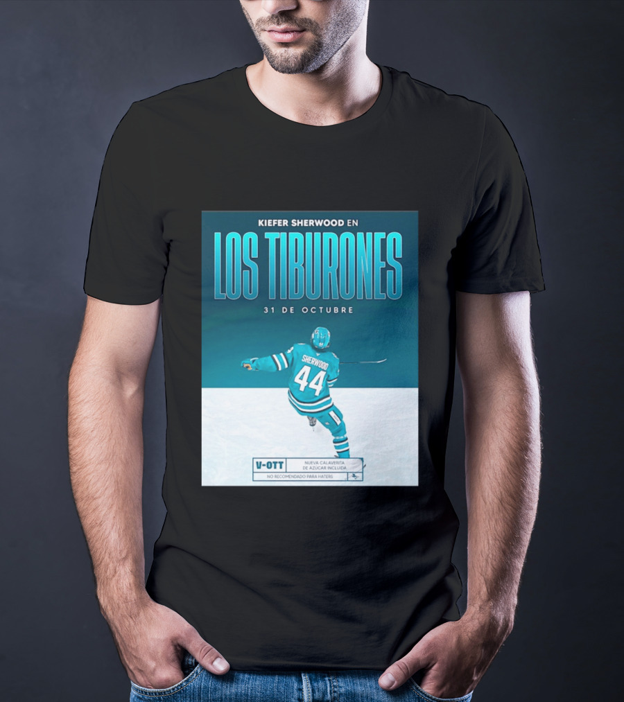 Kiefer Sherwood En Los Tiburones 31 De Octubre V OTT Nueva Calaverita De Azúcar Incluida T-Shirt