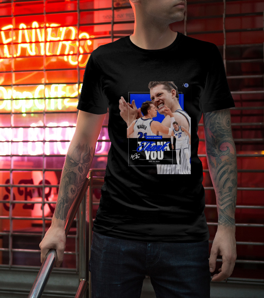 Thank You Moritz Wagner Orlando 2021 To 2026 T-Shirt