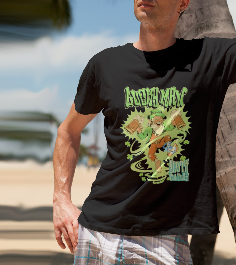 Lucky Man Leprechaun Youth Culture More Than Movement St Patricks Day T-Shirt