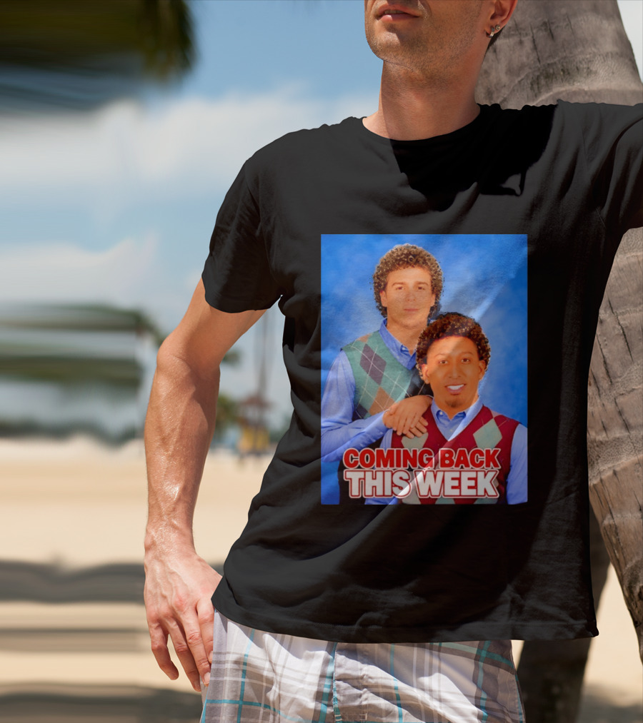 Edwin Diaz Kíke Hernandez Step Brothers Coming Back This Week T-Shirt
