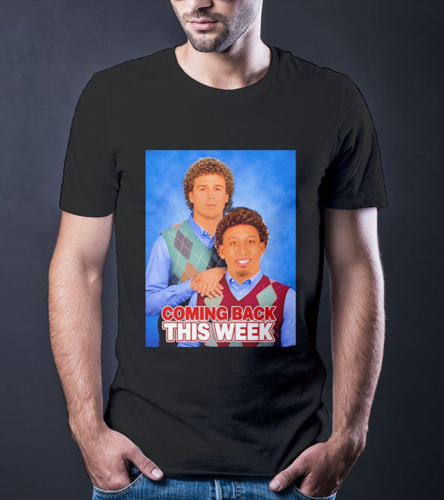 Edwin Diaz Kíke Hernandez Step Brothers Coming Back This Week T-Shirt