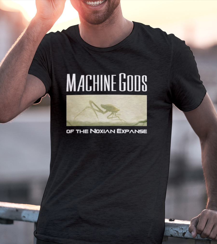 Machine Gods Noxian Expanse Sci Fi Creature T-Shirt