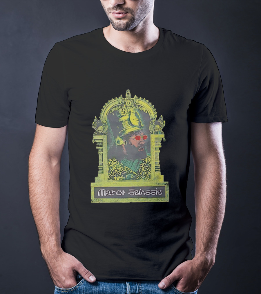 Marcf Selassie Bootleg Rap Ornate T-Shirt