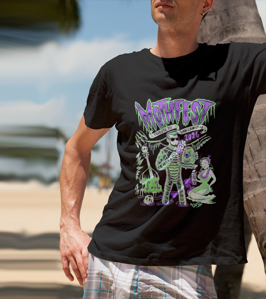 Mothfest Tribute To Dan Lamothe 2026 Creature T-Shirt