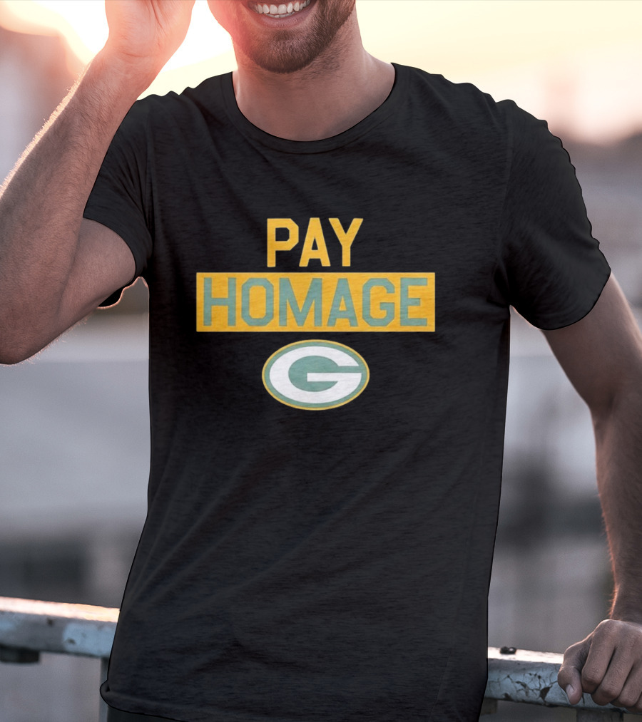 Green Bay Packers Pay Homage With Iconic G T-Shirt