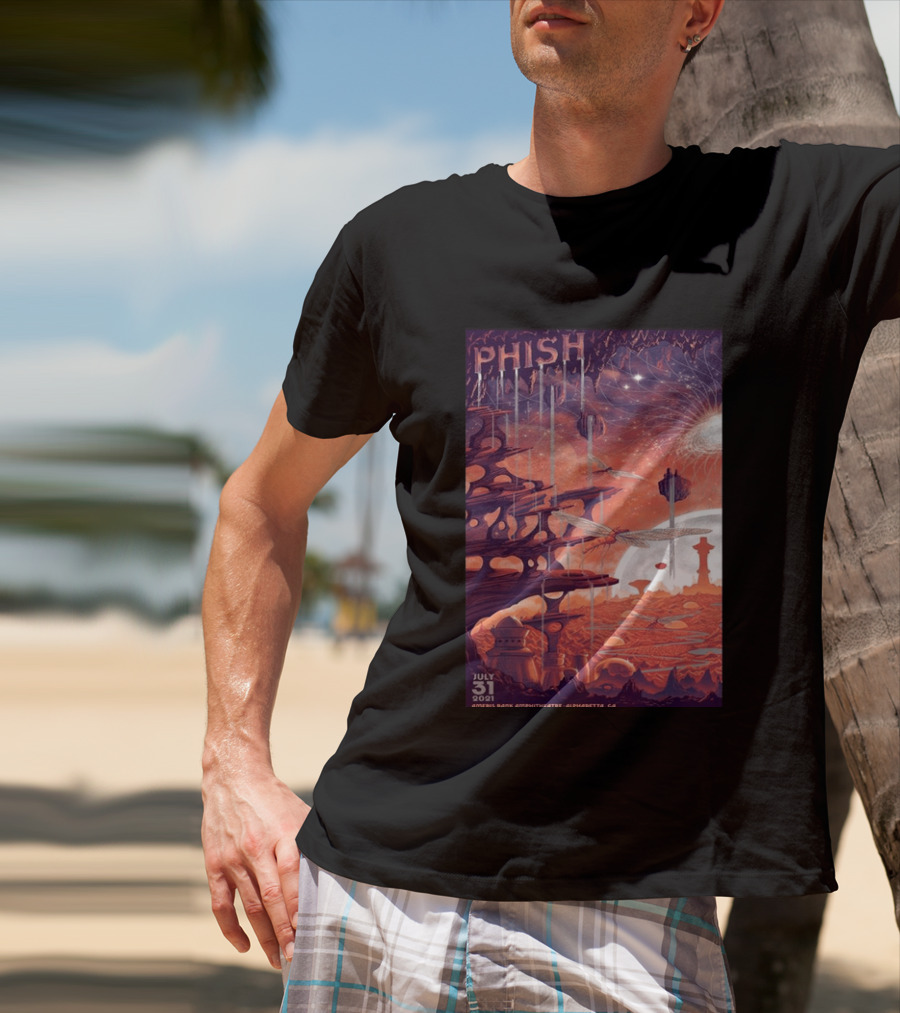 Phish Concert Alpharetta GA July 31 2021 T-Shirt