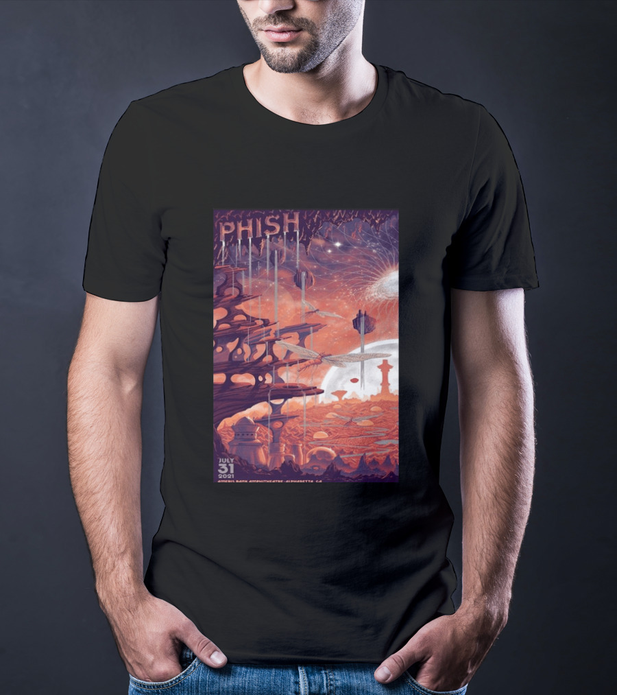 Phish Concert Alpharetta GA July 31 2021 T-Shirt