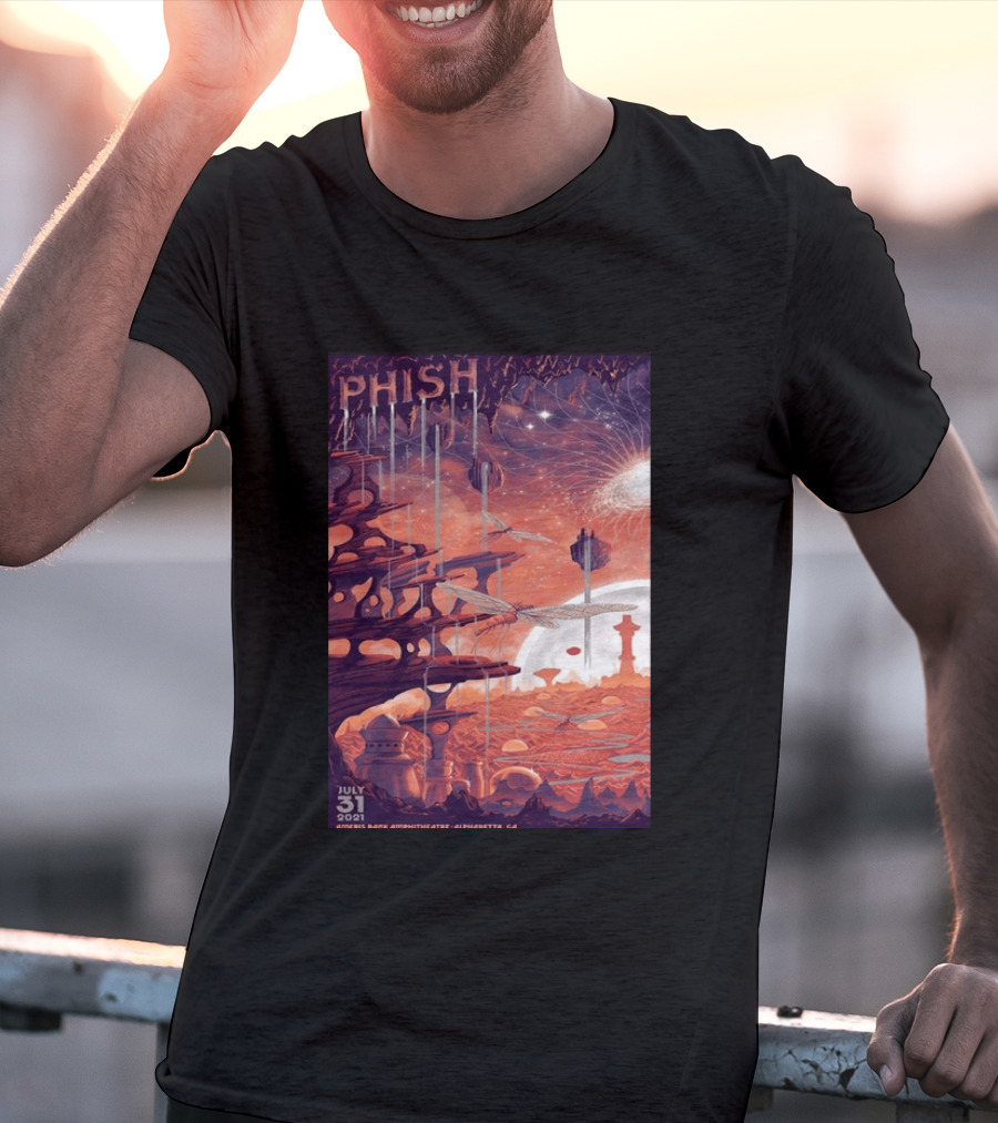 Phish Concert Alpharetta GA July 31 2021 T-Shirt