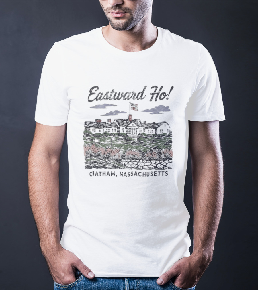 Eastward Ho Chatham Massachusetts Golf Club Scenic Landscape T-Shirt