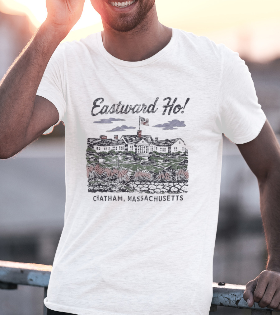 Eastward Ho Chatham Massachusetts Golf Club Scenic Landscape T-Shirt