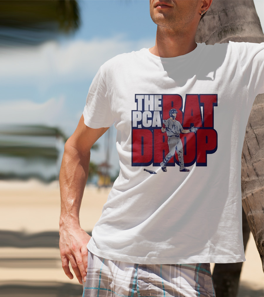 The PCA Bat Drop Pete Crow Armstrong Chicago Cubs T-Shirt