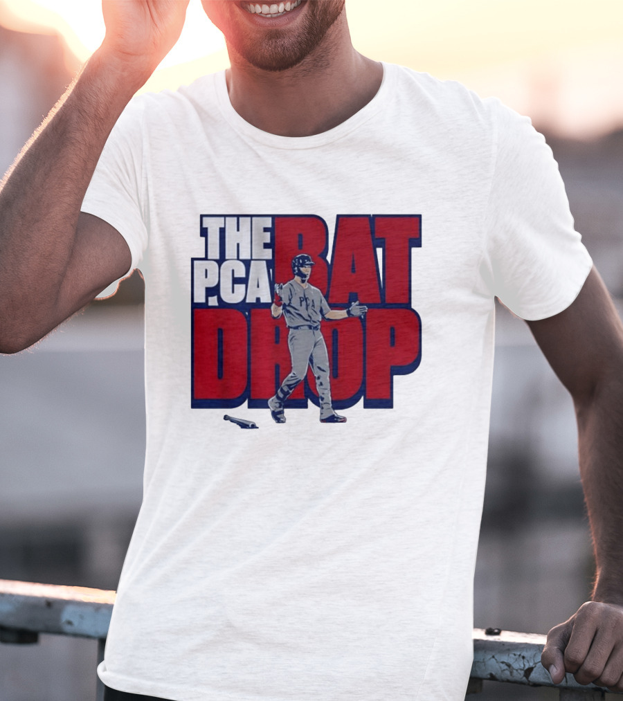 The PCA Bat Drop Pete Crow Armstrong Chicago Cubs T-Shirt