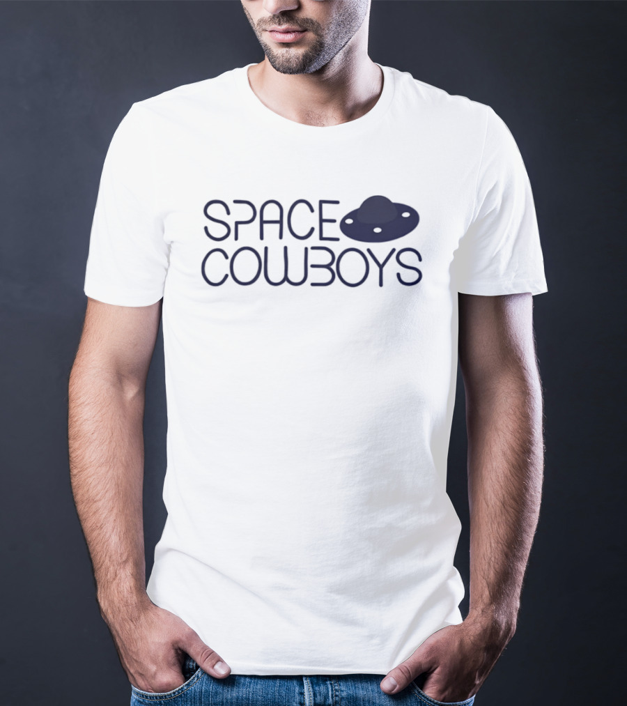 Space Cowboys UFO Sci Fi Cowboy Fusion T-Shirt