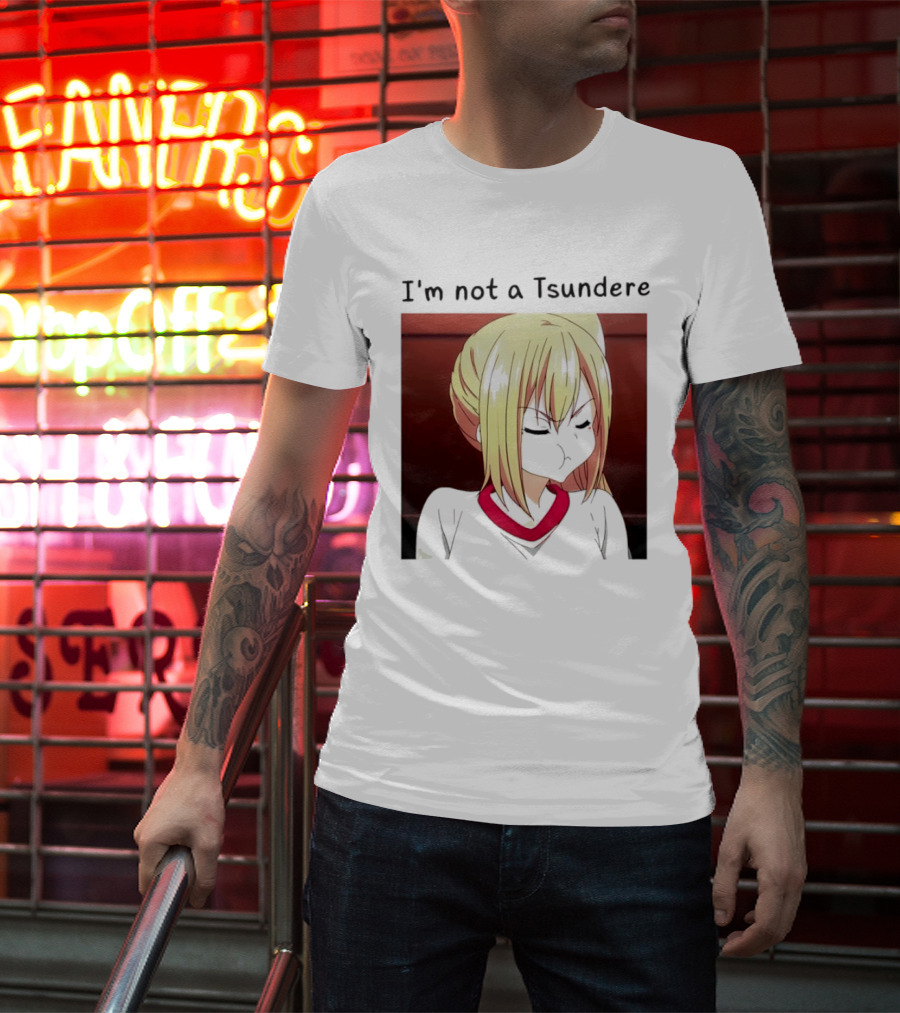 I'm Not A Tsundere Mai Kawakami Anime Character Expression T-Shirt