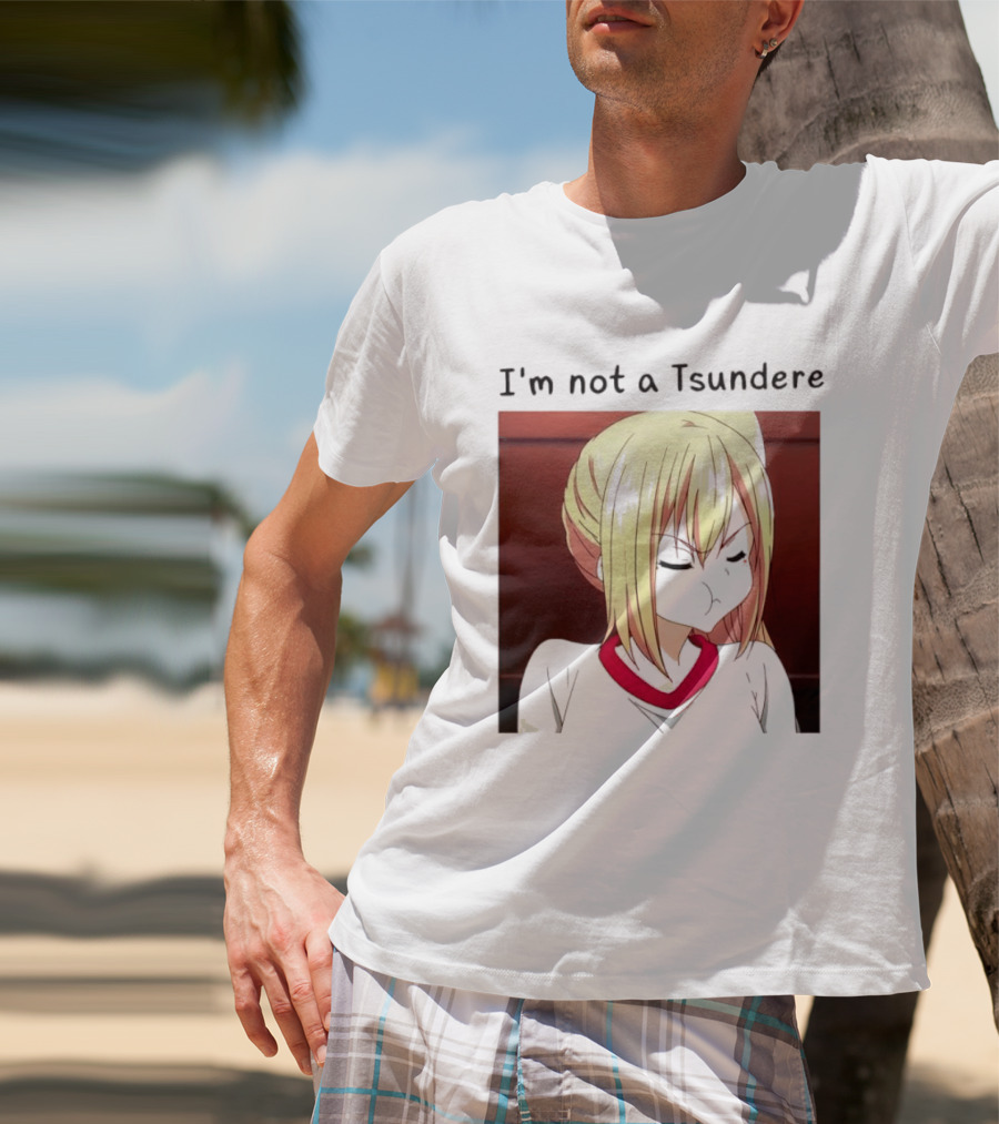 I'm Not A Tsundere Mai Kawakami Anime Character Expression T-Shirt