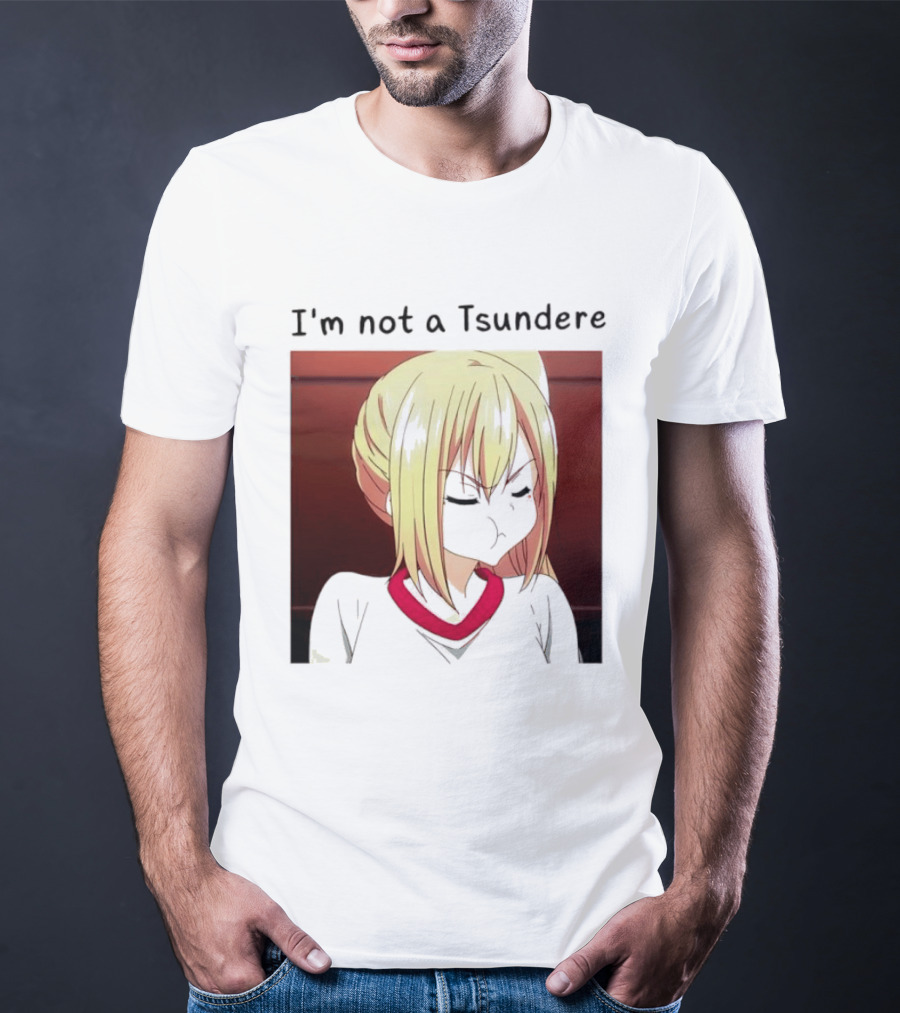 I'm Not A Tsundere Mai Kawakami Anime Character Expression T-Shirt