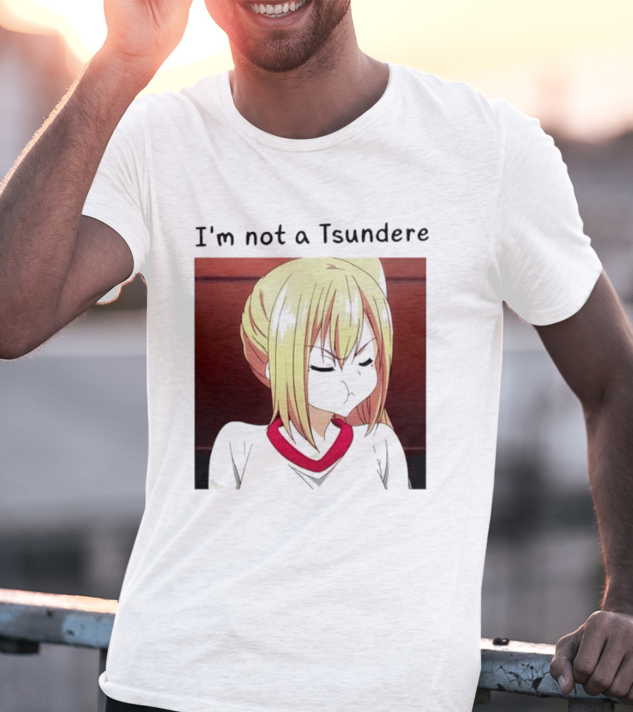 I'm Not A Tsundere Mai Kawakami Anime Character Expression T-Shirt