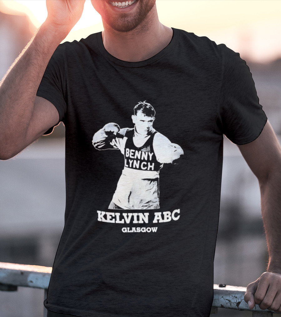 Benny Lynch Kelvin ABC Glasgow Boxing Legend T-Shirt