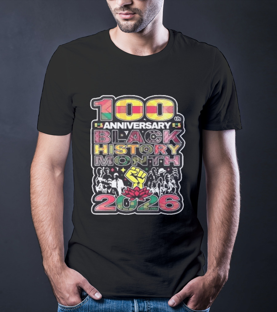 100th Anniversary Black History Month 1926 2026 St Louis Cardinals T-Shirt
