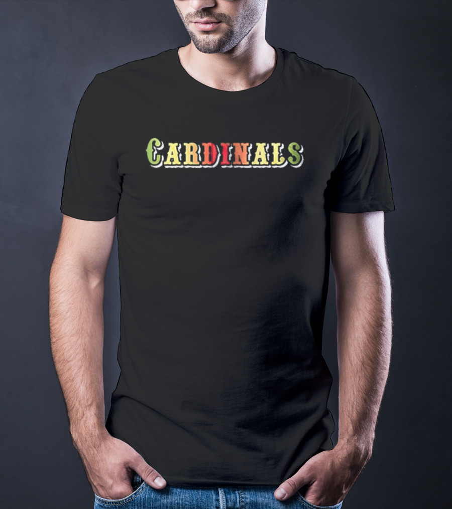 St Louis Cardinals 100th Anniversary Black History Month 1926 2026 Reds Yellows Greens T-Shirt