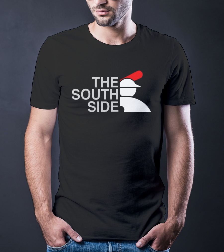 The South Side Baseball Icon With Red Cap T-Shirt