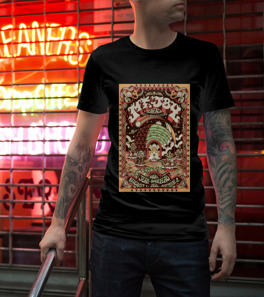 MT. Joy Osheaga Music Arts Festival August 1 2026 Parc Jean Drapeau Montreal T-Shirt